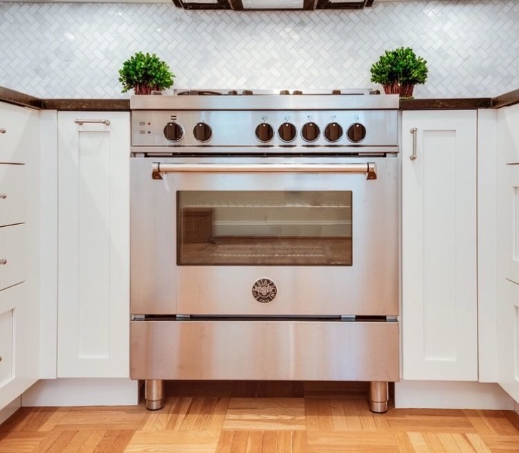Professional gas range