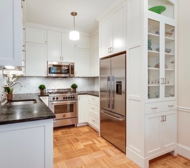 White kitchen, another angle