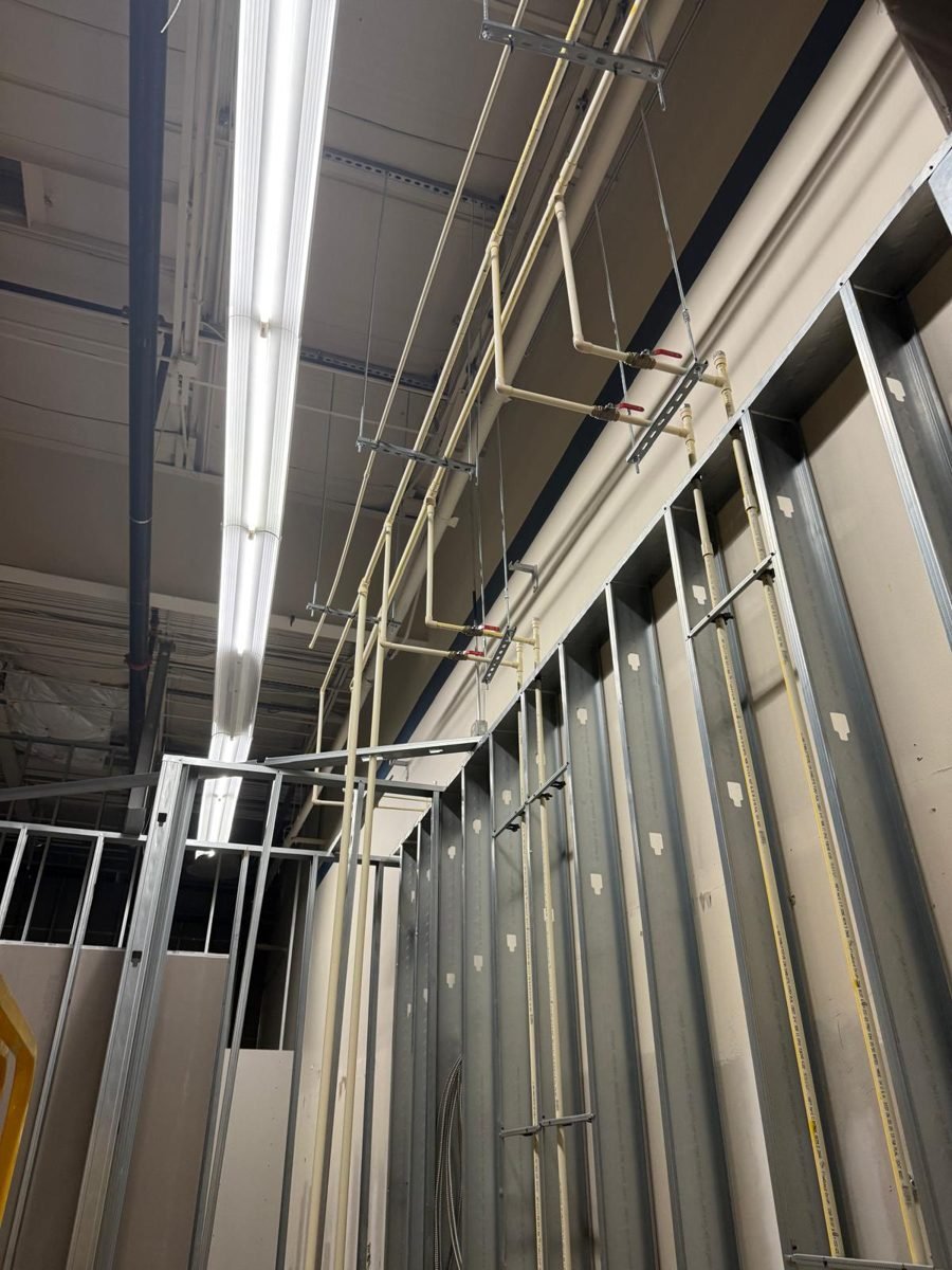 Commercial framing and piping